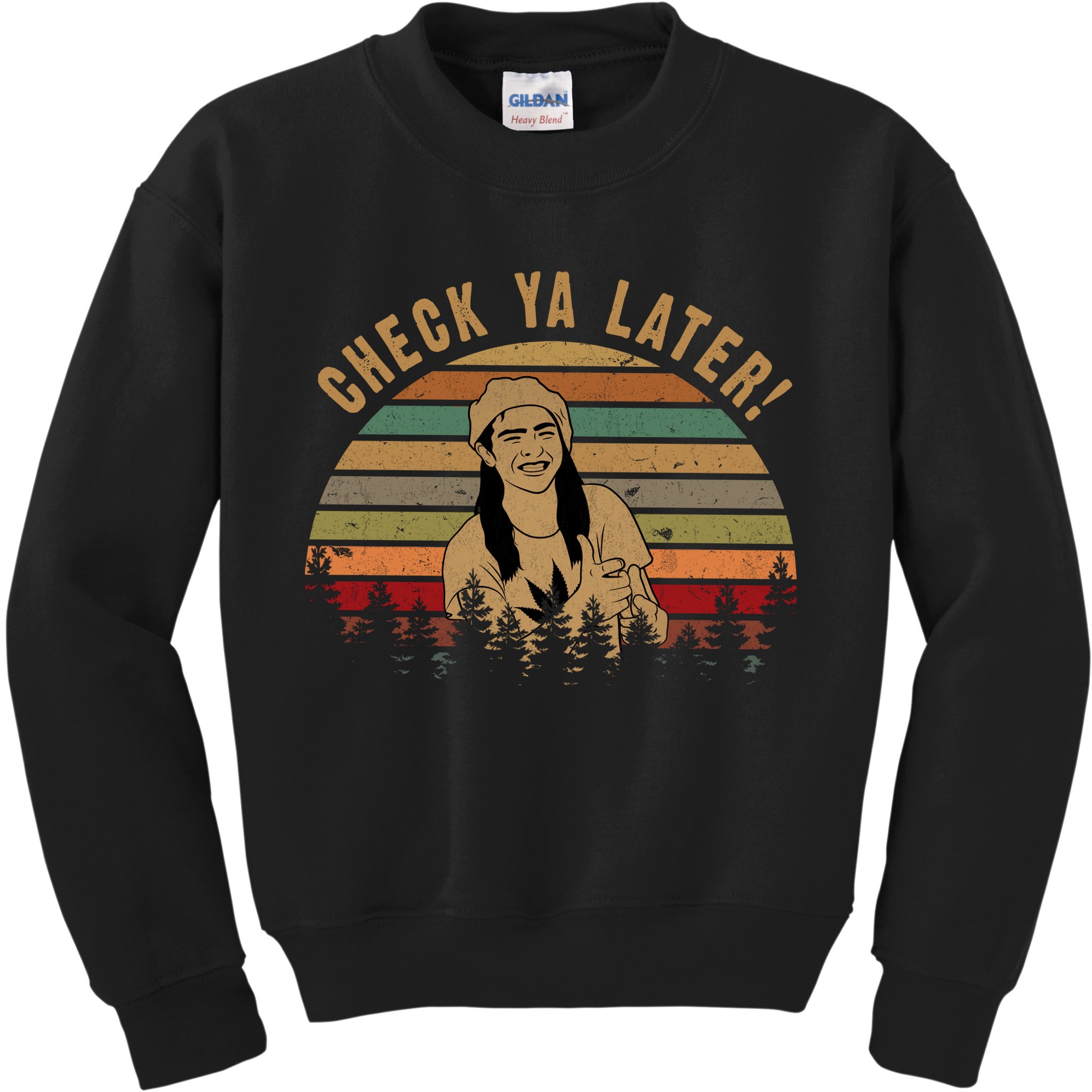Check Ya Later Funny Dazed And Confused Vintage Movie Kids Sweatshirt