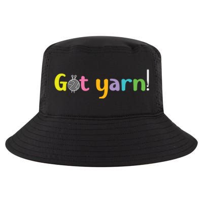 Crochet Yarn Lovers Got Yarn! Funny Crocheting Gift Cool Comfort Performance Bucket Hat