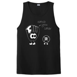 Catch You Later Funny Baseball PosiCharge Competitor Tank