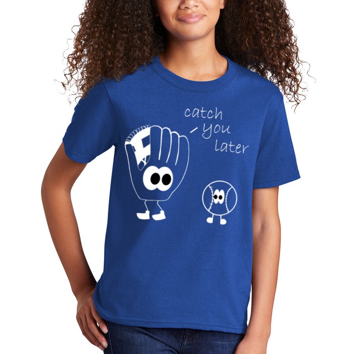 Catch You Later Funny Baseball Kids T-Shirt