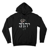 christian YHWH Lion of Judah Yahweh in Hebrew Tall Hoodie