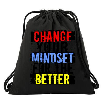 Change Your Mindset For The Better Drawstring Bag