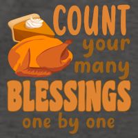 Count Your Many Blessings One By One Thanksgiving Vector Backpack