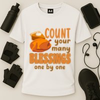 Count Your Many Blessings One By One Thanksgiving Performance Shirt