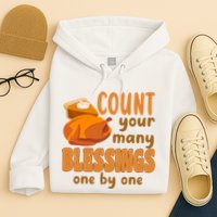 Count Your Many Blessings One By One Thanksgiving Hoodie