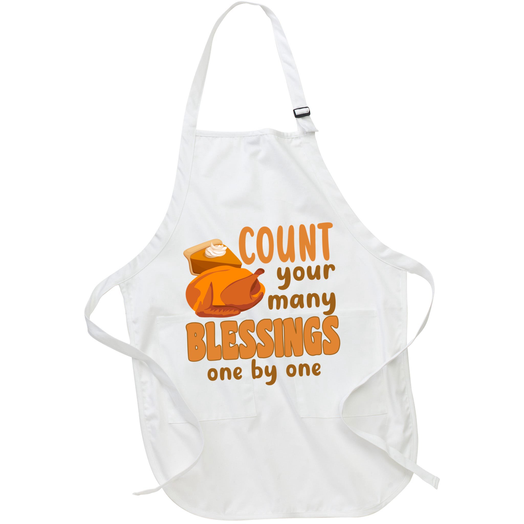 Count Your Many Blessings One By One Thanksgiving Apron