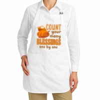 Count Your Many Blessings One By One Thanksgiving Apron