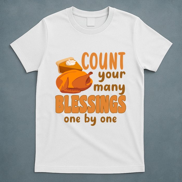 Count Your Many Blessings One By One Thanksgiving T-Shirt