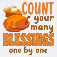 Count Your Many Blessings One By One Thanksgiving T-Shirt