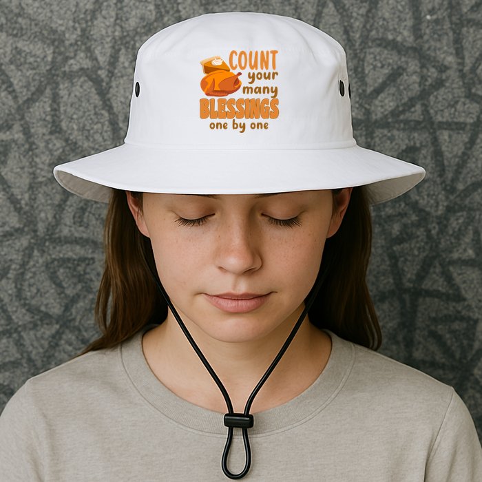 Count Your Many Blessings One By One Thanksgiving Bucket Hat
