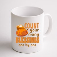Count Your Many Blessings One By One Thanksgiving Mug