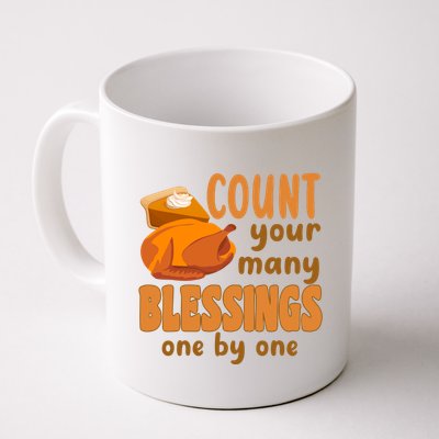 Count Your Many Blessings One By One Thanksgiving Mug