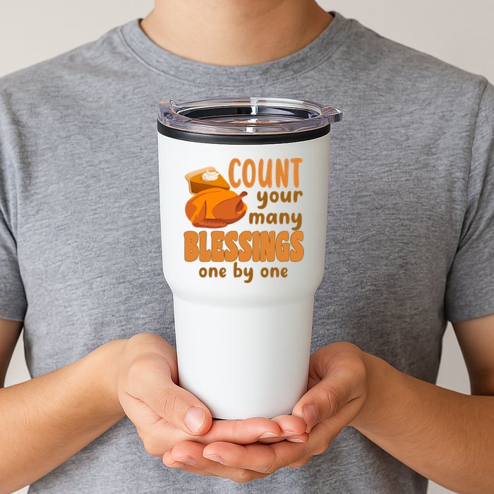 Count Your Many Blessings One By One Thanksgiving Tumbler