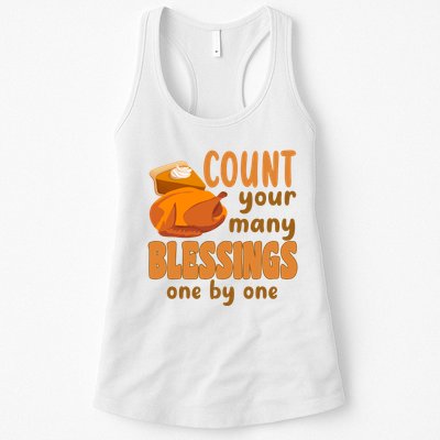 Count Your Many Blessings One By One Thanksgiving Womens Tank Top