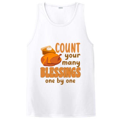 Count Your Many Blessings One By One Thanksgiving PosiCharge Competitor Tank