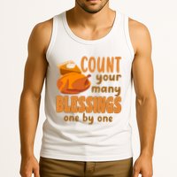 Count Your Many Blessings One By One Thanksgiving Tank Top