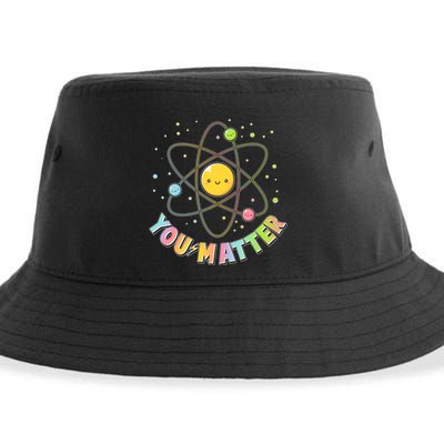 Cute You Matter Atoms Molecule Cell Sustainable Bucket Hat