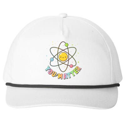 Cute You Matter Atoms Molecule Cell Snapback Five-Panel Rope Hat