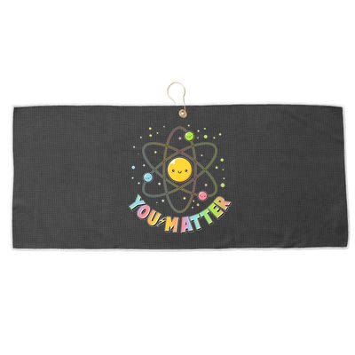 Cute You Matter Atoms Molecule Cell Large Microfiber Waffle Golf Towel