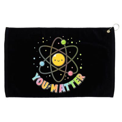 Cute You Matter Atoms Molecule Cell Grommeted Golf Towel