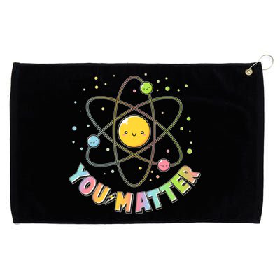 Cute You Matter Atoms Molecule Cell Grommeted Golf Towel