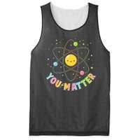 Cute You Matter Atoms Molecule Cell Mesh Reversible Basketball Jersey Tank