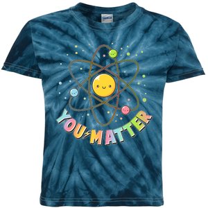 Cute You Matter Atoms Molecule Cell Kids Tie-Dye T-Shirt