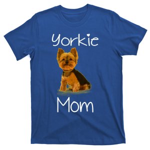 Cute Yorkie Mom Dog Gift T-Shirt