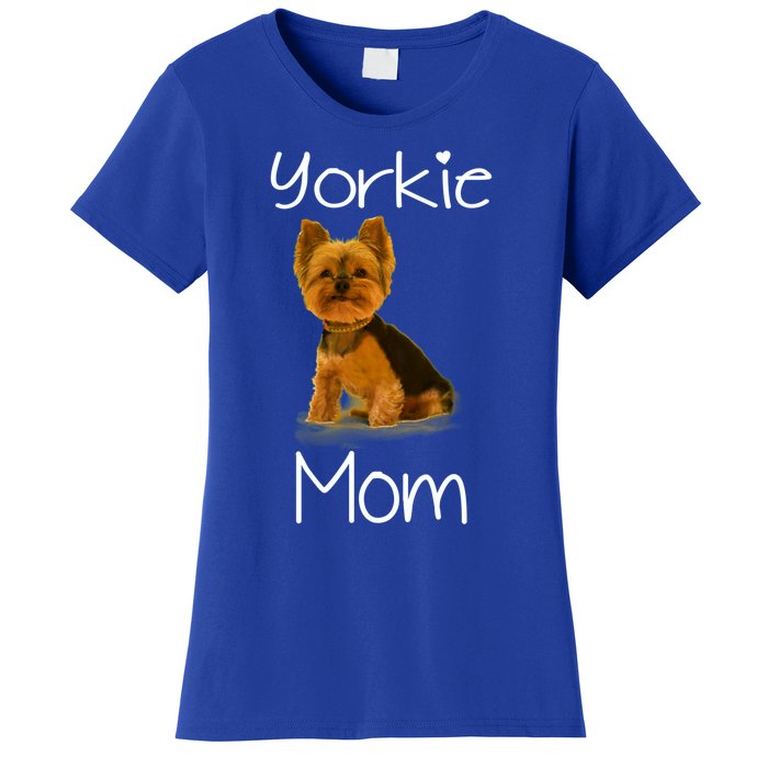 Cute Yorkie Mom Dog Gift Women's T-Shirt