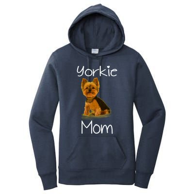 Cute Yorkie Mom Dog Gift Women's Pullover Hoodie