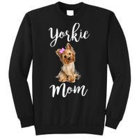 Cute Yorkie Mom Dog Apparel Gift Sweatshirt