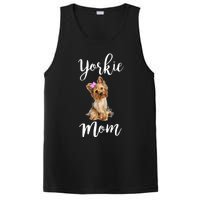 Cute Yorkie Mom Dog Apparel Gift PosiCharge Competitor Tank