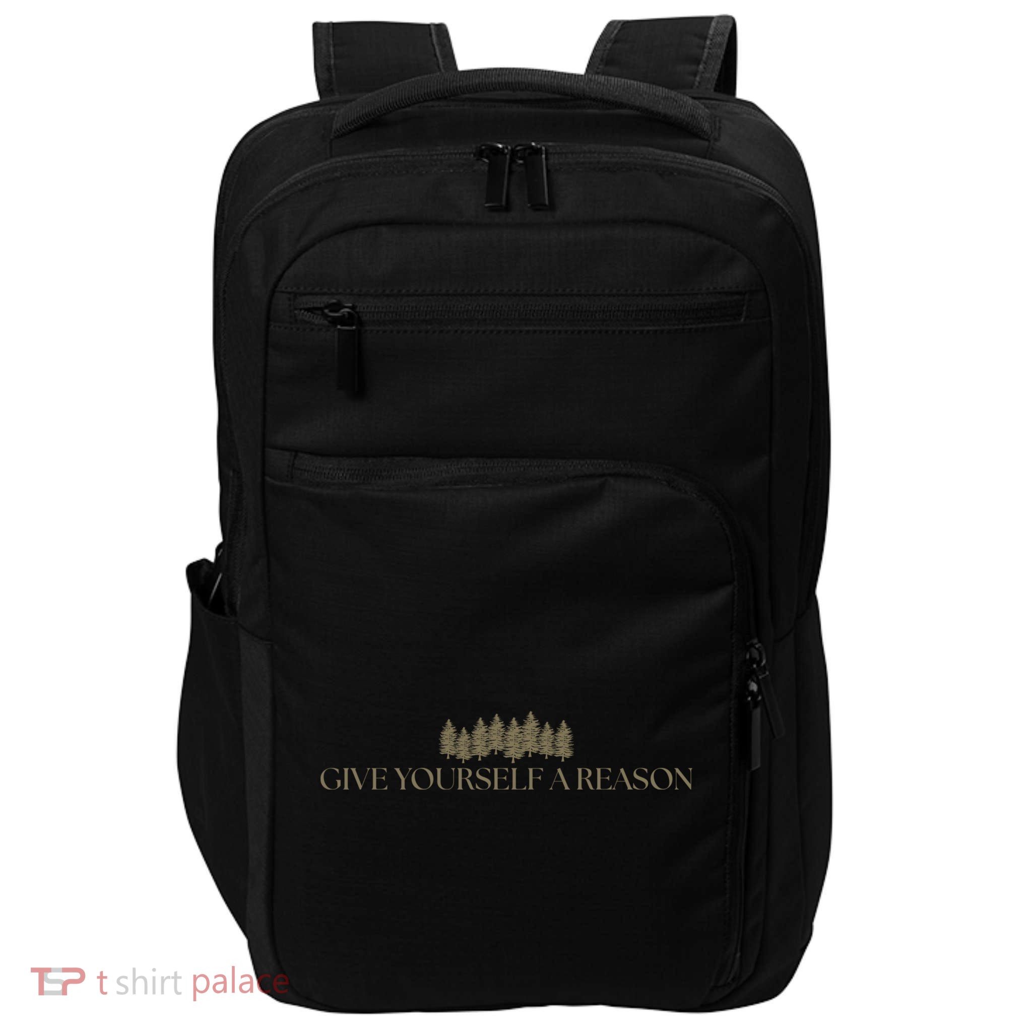 Call Your Mom Give Yourself A Reason No.Ah Ka.Han Country Impact Tech Backpack