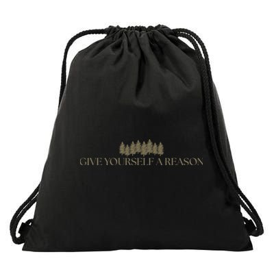 Call Your Mom Give Yourself A Reason No.Ah Ka.Han Country Drawstring Bag