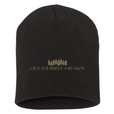 Call Your Mom Give Yourself A Reason No.Ah Ka.Han Country Short Acrylic Beanie