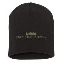 Call Your Mom Give Yourself A Reason No.Ah Ka.Han Country Short Acrylic Beanie
