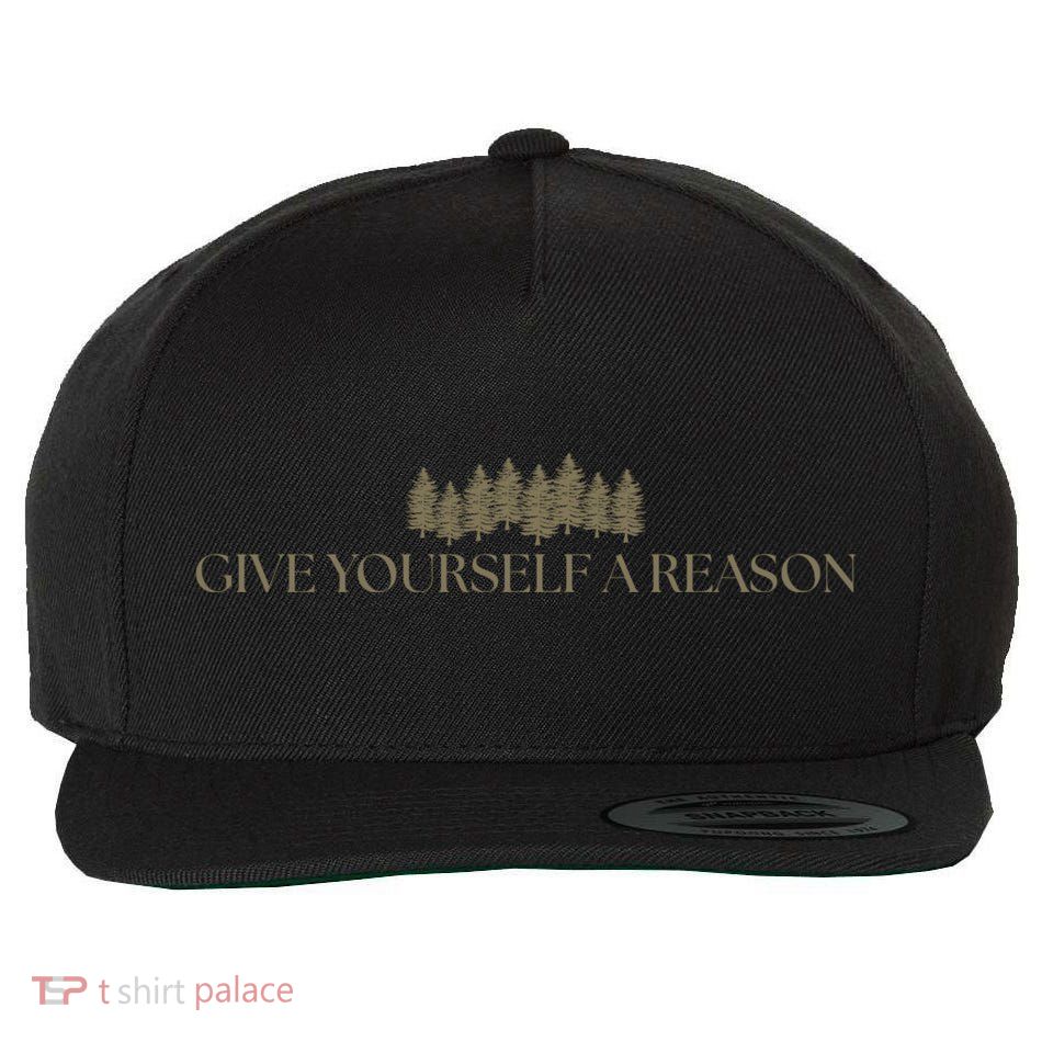 Call Your Mom Give Yourself A Reason No.Ah Ka.Han Country Wool Snapback Cap