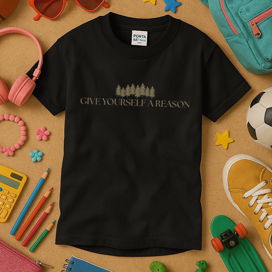 Call Your Mom Give Yourself A Reason No.Ah Ka.Han Country Kids T-Shirt