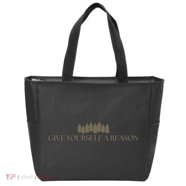 Call Your Mom Give Yourself A Reason No.Ah Ka.Han Country Zip Tote Bag