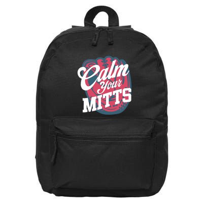 Calm Your Mitts 16 in Basic Backpack