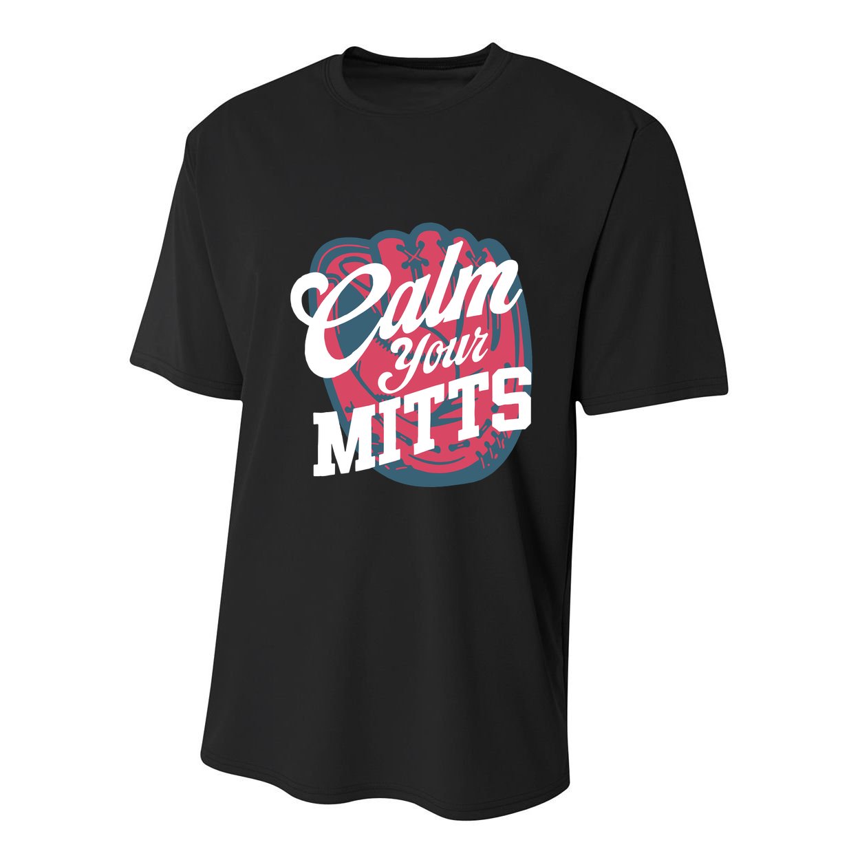 Calm Your Mitts Youth Performance Sprint T-Shirt