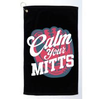 Calm Your Mitts Golf Towel