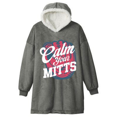 Calm Your Mitts Hooded Wearable Blanket