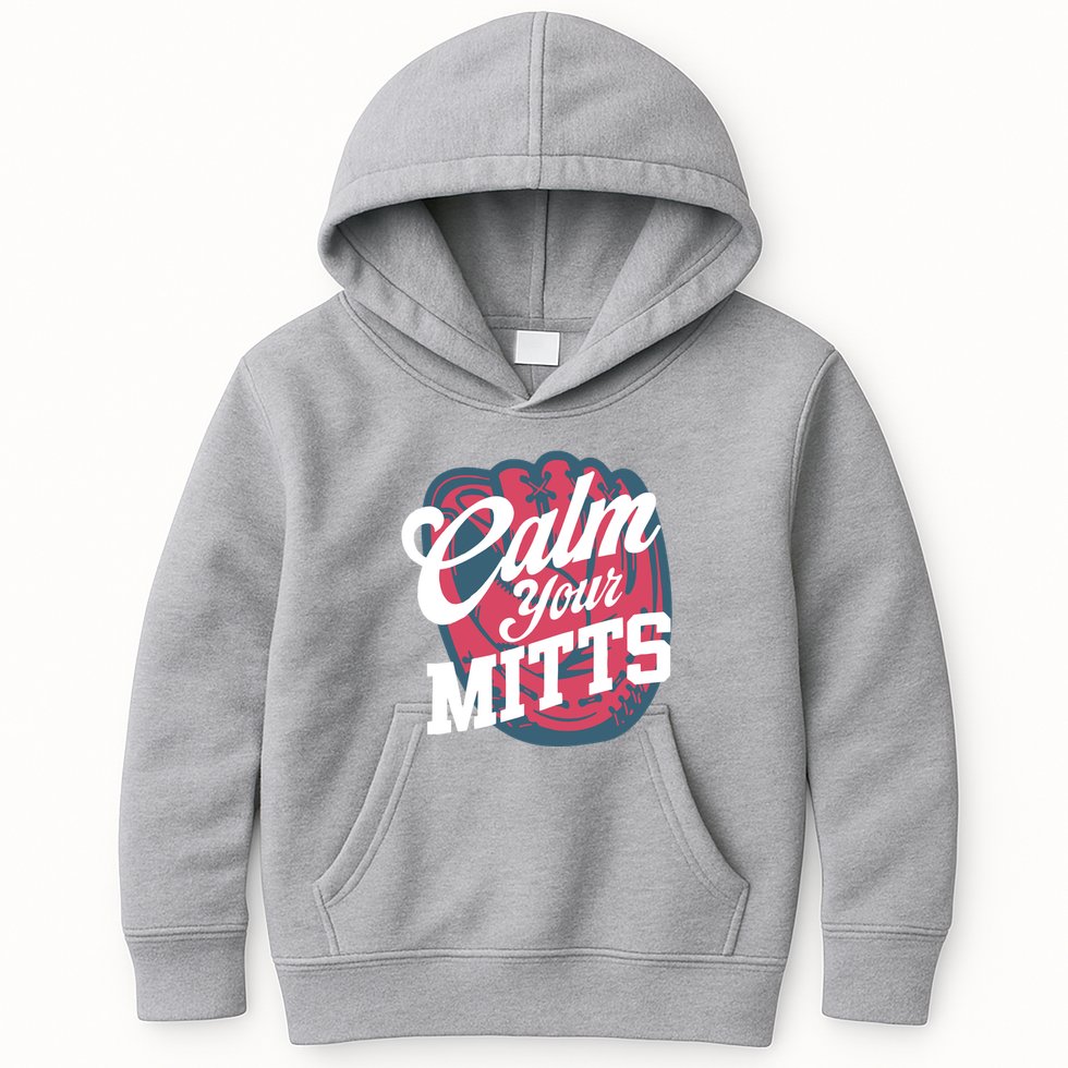 Calm Your Mitts Kids Hoodie