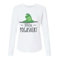 Chakra Yogi Namaste Meditation Om Mantra Zen Yoga Womens Cotton Relaxed Long Sleeve T-Shirt