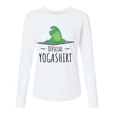 Chakra Yogi Namaste Meditation Om Mantra Zen Yoga Womens Cotton Relaxed Long Sleeve T-Shirt