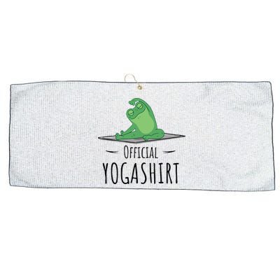 Chakra Yogi Namaste Meditation Om Mantra Zen Yoga Large Microfiber Waffle Golf Towel