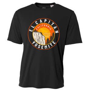 California Yosemite National Park El Capitan Cooling Performance Crew T-Shirt