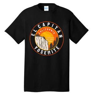 California Yosemite National Park El Capitan Tall T-Shirt