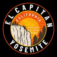 California Yosemite National Park El Capitan Backpack